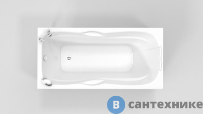 картинка Ванна акриловая BellSan ЭРИКА 160, с каркасом (BS.ER-A1590750), без сифона