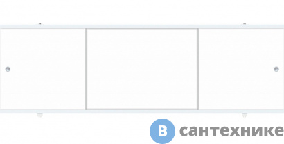 картинка Фронтальная панель для ванны раздвижная Aquanet Premium 168 /273288/