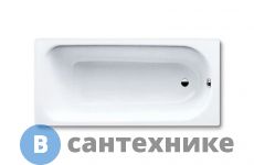 Ванна стальная Kaldewei Eurowa ванна 312-1 170х70 (119812030001), без ножек
