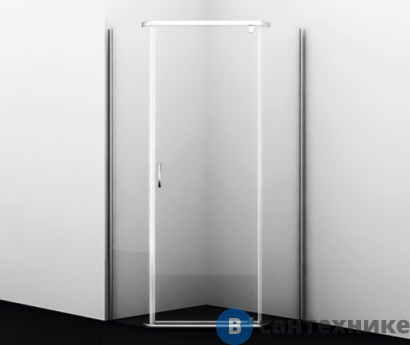 картинка Душевой уголок WasserKRAFT Leine 35P11, пятиугольный, с распашными дверьми