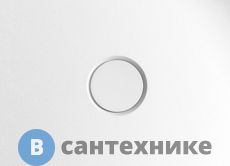 Накладка на слив ABBER AB0004 белая