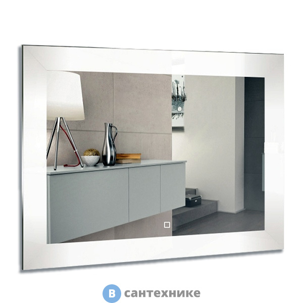 Зеркало AZARIO Норма 1000*800 сенсор выкл (ФР-00001452)