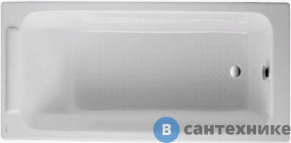 картинка Чугунная ванна Jacob Delafon PARALLEL E2947-00 без ручек (170x70), без ножек и сифона
