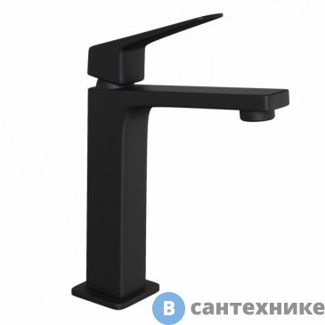 картинка Смеситель Paini Bari RTYO205 для раковины без донного клапана, чёрный