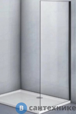 картинка Боковая панель Veconi KP-03B KP03B-110-01-C5 стекло прозрачное/6 мм