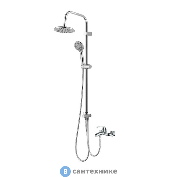 Душевая система Orange Alfi M18-933cr хром
