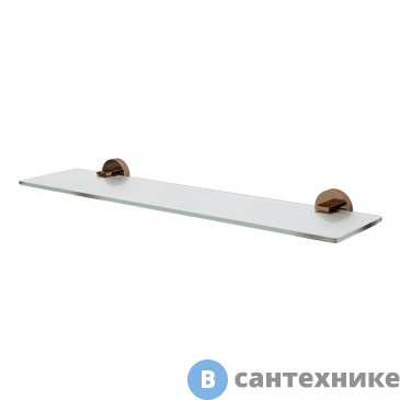 картинка Полка WasserKRAFT Asphe K-77724 стеклянная