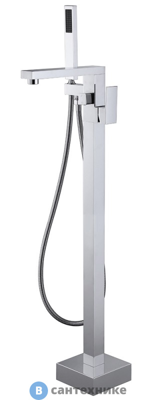 Смеситель ABBER Daheim AF8215 напольный, хром