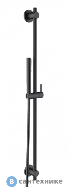 Душевой гарнитур Kludi NOVA FONTE 2084039-15 чёрный