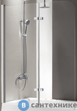 картинка Шторка Cezares ECO-O-V-21-120/140-C-Cr на ванну (1200x1450)