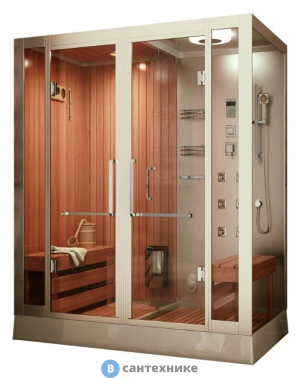 Душевая кабина Frank F-907 L (финская сауна)