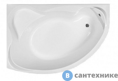 картинка Акриловая ванна Aquanet JAMAICA 160*100 L к/с30 (205486)