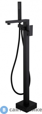 картинка Смеситель ABBER Daheim AF8215B напольный, чёрный матовый