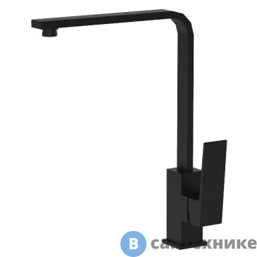 картинка Смеситель AZARIO EDDIE AZ-VBH568080PA для кухни, черный