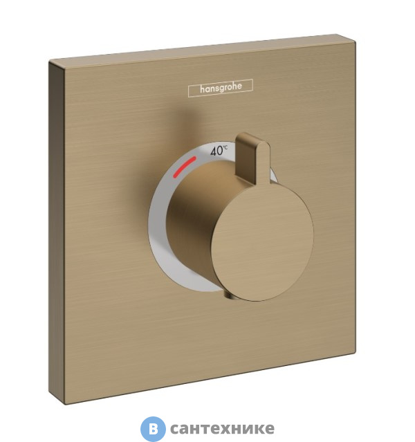 Смеситель Hansgrohe 15760140 ShowerSelect  для душа термостат (внешняя монтажная часть)