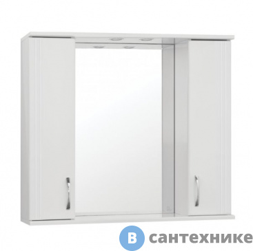 картинка Зеркало-шкаф Style line Панда 900/С (4650134470451)