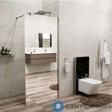 картинка Душевая перегородка WasserKRAFT Rur 30W44GR 1000х2000