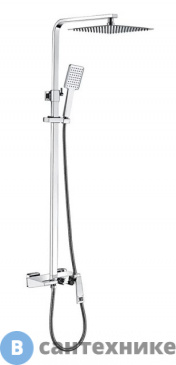 картинка Душевая стойка ROSE R2036 хром