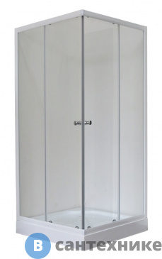 картинка Душевой уголок Royal Bath RB 80HP-T 800x800x2000 (прозрачное)