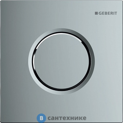 Кнопка смыва Geberit 116.011.21.5 ручной пневмопривод SIGMA 01 (хром)