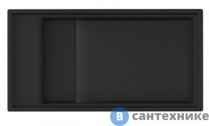 картинка Кухонная мойка OMOIKIRI Kinaru PRO 86-U/I-GB графит (4997027)