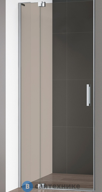 Душевая дверь Cezares SLIDER-B-1-90/100-BR-Cr 900x1950