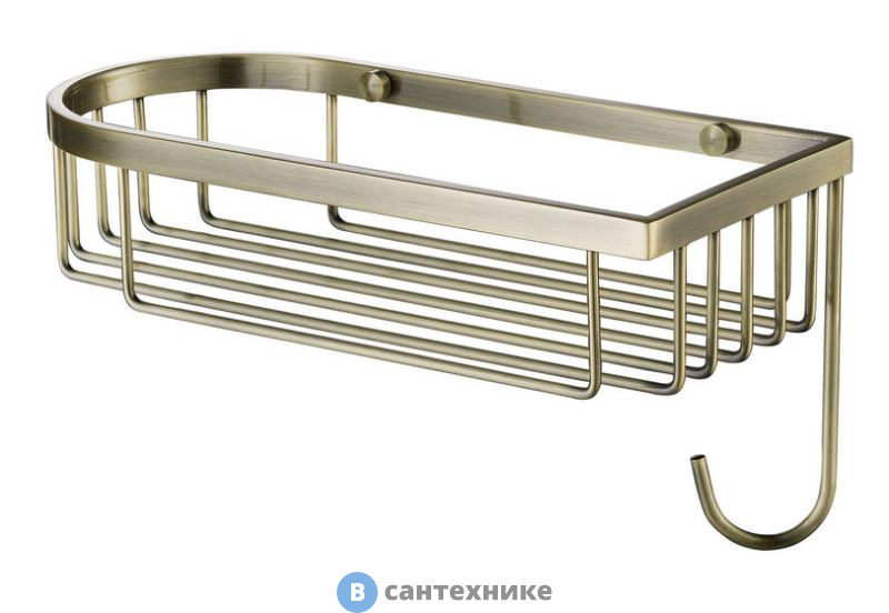 Полка с крючком Timo Nelson 160080/02 antique