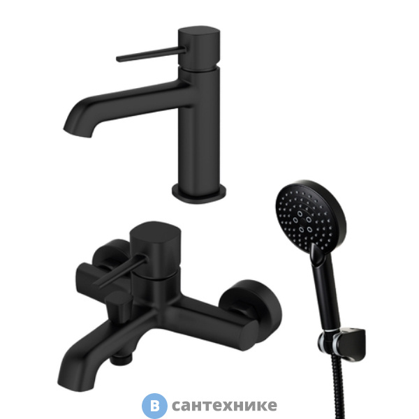 Набор Orange Karl M05-311b, set 3 in 1 черный матовый