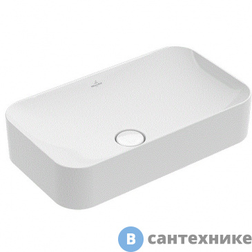 картинка Раковина Villeroy & Boch Finion 414361R1 альпийский белый