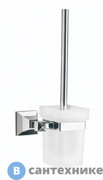 картинка Ёрш подвесной AZARIO ALTRE со стеклянной колбой, хром (AZ-96013)