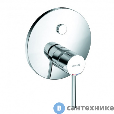 картинка Смеситель Kludi BOZZ 386590576 для душа, хром, без внутренней части