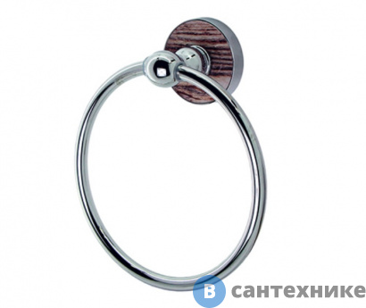 картинка Держатель WasserKRAFT Regen K-6960 полотенец кольцо