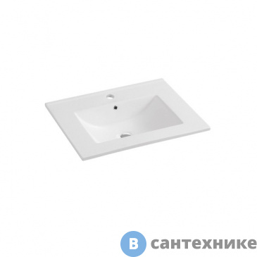 картинка Раковина Vincea VBS-13960 керамическая, белый