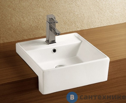 картинка Раковина WELTWASSER DEILBACH 4010 подвесная (410х410х150)