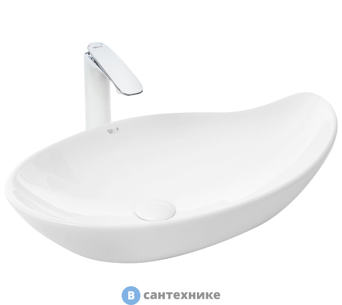 Раковина WELTWASSER ELBACH 1090 накладная (650х380х140)