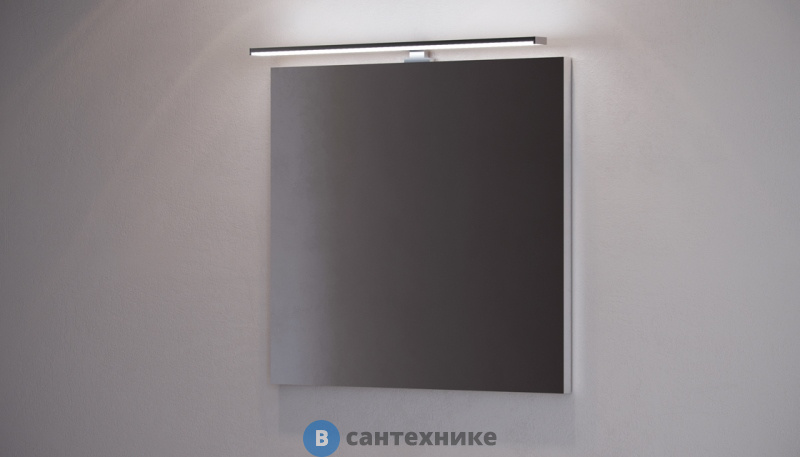 Зеркало Velvex Klaufs 80 с LED светильником (zkKLA.80-14)