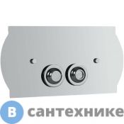 Кнопка смыва Boheme 653 для инсталляции, латунь CHROMO