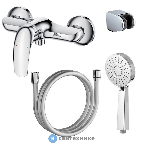 Смеситель AZARIO TAVIRA AZ-WKE33361C для душа