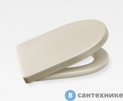 картинка Сиденье Armani Roca Island для унитаза, с микролифтом, лакированное, greige (7.8017.6.2R3.4)