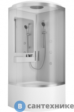 картинка Душевая кабина AM.PM Like 90х90 (W80C-019-090MTA)