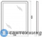 картинка Зеркало BelBagno SPC-MAR-500-600-LED-BTN с встроенным светильником и кнопочным выключателем (500x30x600)