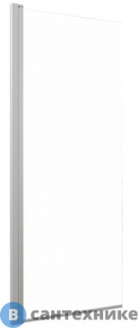 картинка Шторка на ванну DIWO Коломна 4GW005 распашная, 60x150 (507485)