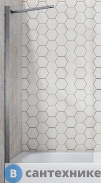 картинка Шторка для ванны Ambassador Bath Screens 16041103 (800x1400)