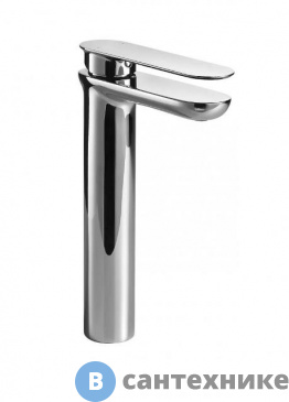 картинка Смеситель Bravat GINA F165104C-A-ENG для раковины высокий, хром