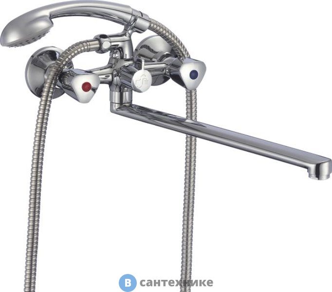 Смеситель Milardo Tring TRISBL2M10 для ванны с длинным изливом