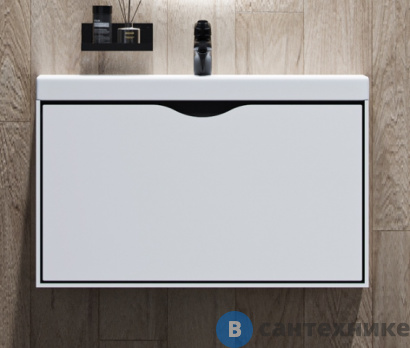 картинка Тумба с раковиной Velvex Rigli 80.1Y подвесная (tpRIG.80.1Y-21.631.231)