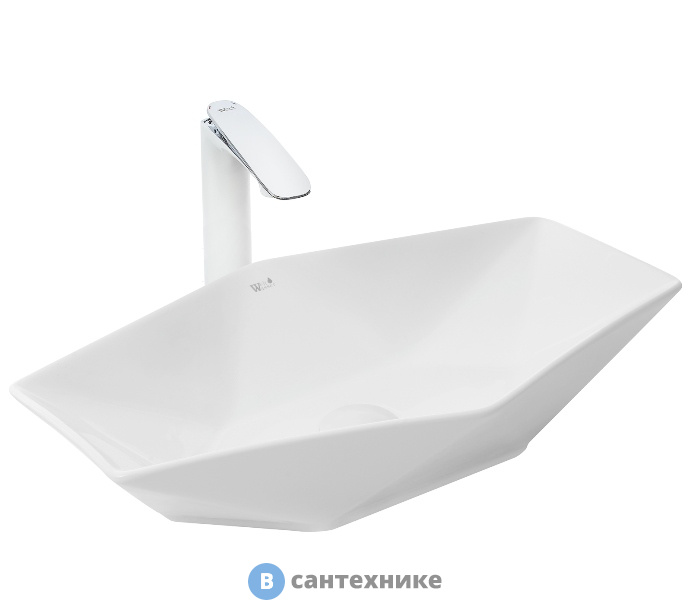 Раковина WELTWASSER ELBACH 1138 накладная (570х375х125)