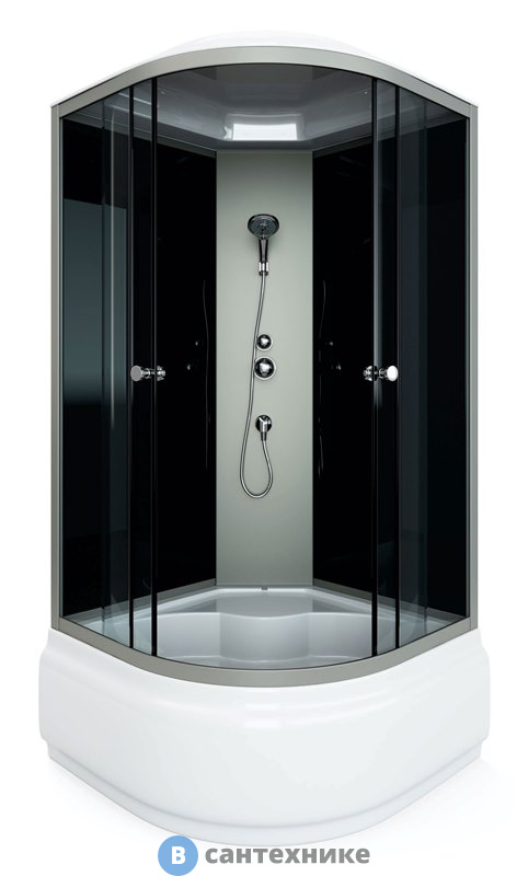 Душевая кабина Arcus S-22G (90x90) тонированное стекло