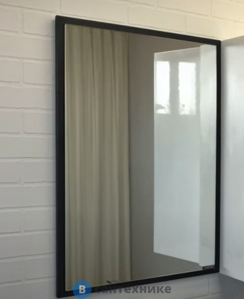 Зеркало Comforty Лозанна-55 серый матовый