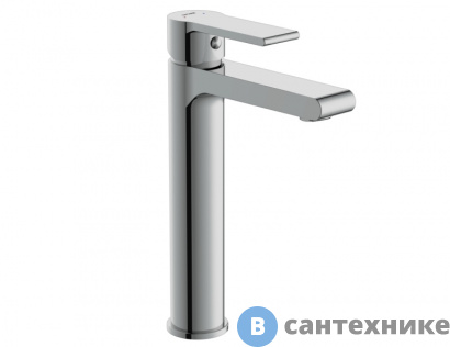 картинка Смеситель Cersanit BRASKO 63024 для раковины высокий однорычажный